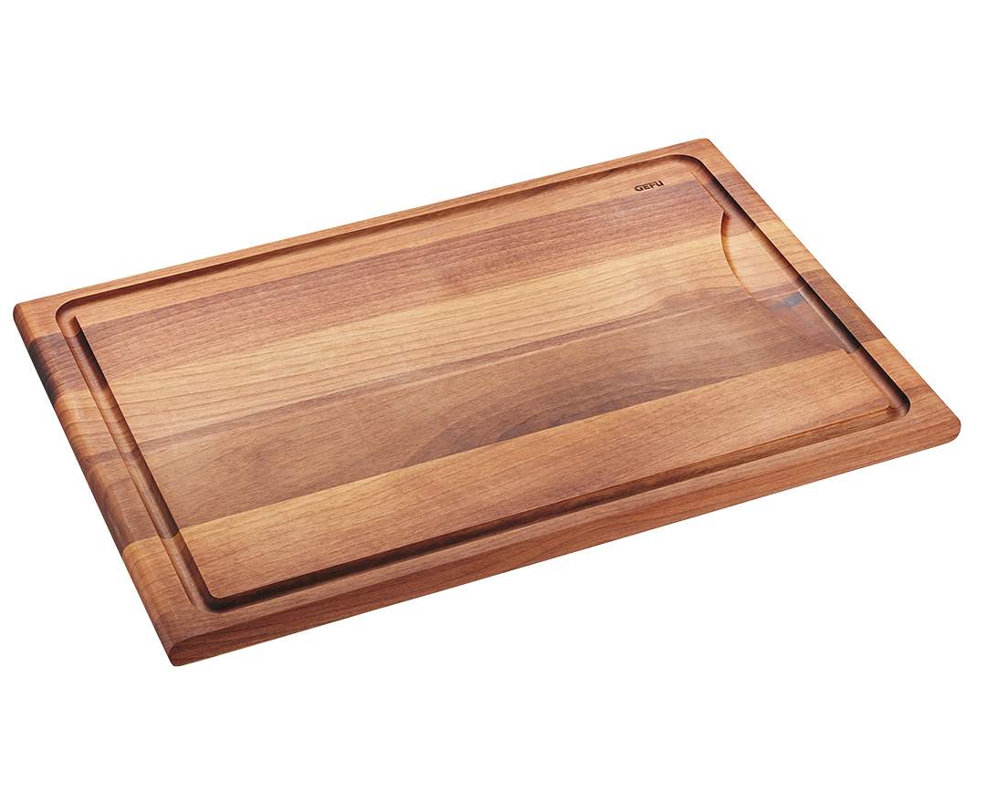GEFU - Schneidebrett ENNO, groß mit Saftrille, Walnussholz