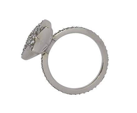 SÉVIGNÉ - STERN RING LARGE Weissgold, Brillanten