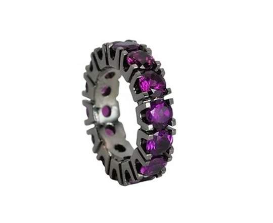 SÉVIGNÉ MEMOIRE RING Weissgold, Granate