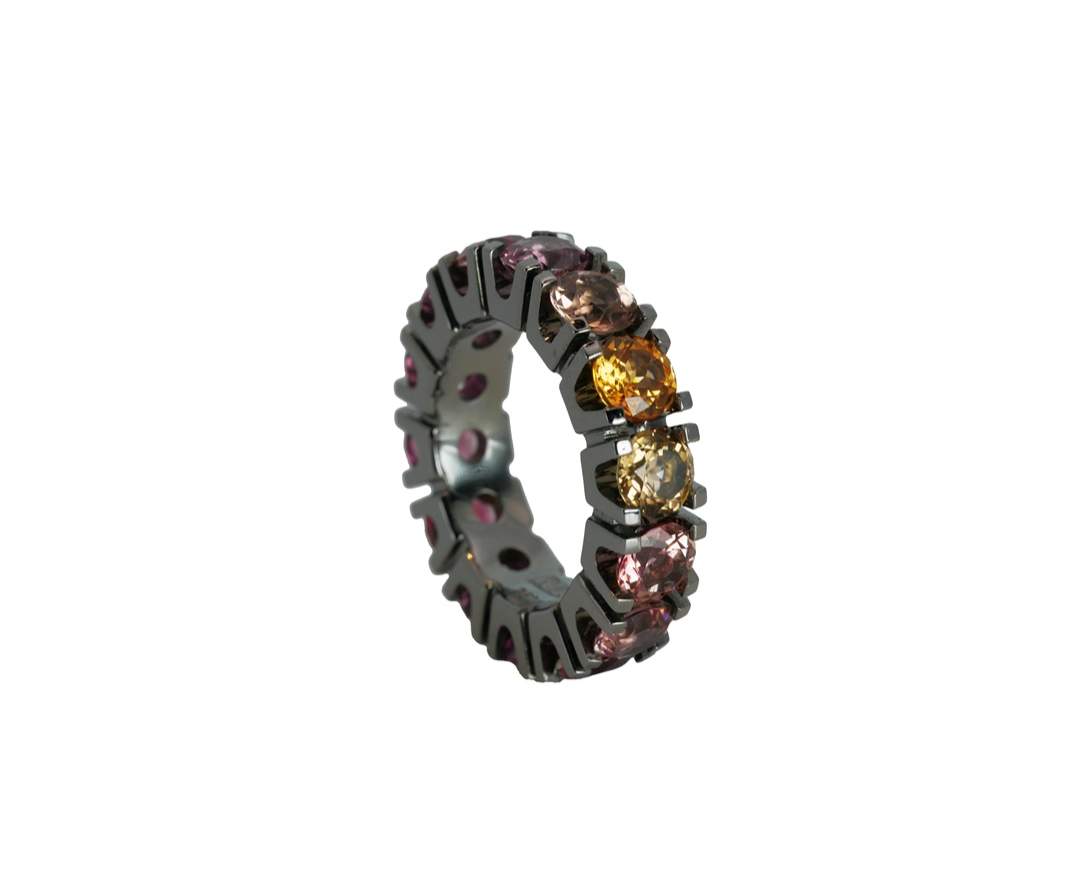SÉVIGNÉ MEMOIRE RING Weissgold, Saphire