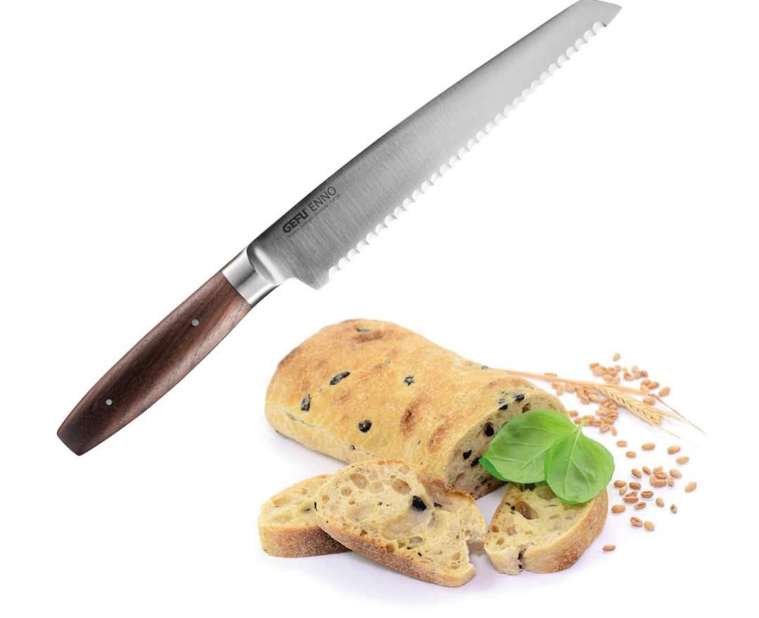 GEFU - Brotmesser ENNO, 21 cm Wellenschliff