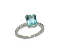 SÉVIGNÉ - BERYLL RING Weissgold, Brillanten Thumbnail