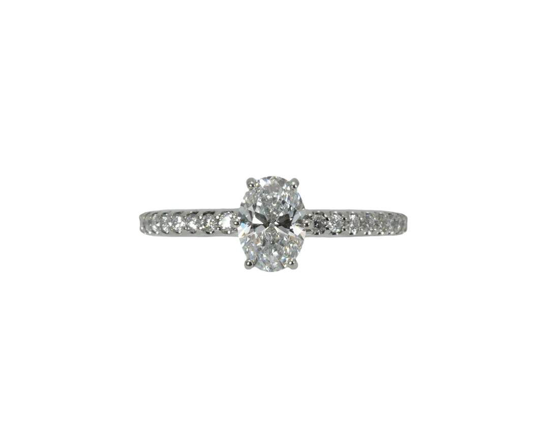 SÉVIGNÉ - DIAMANT RING Platin, Brillanten