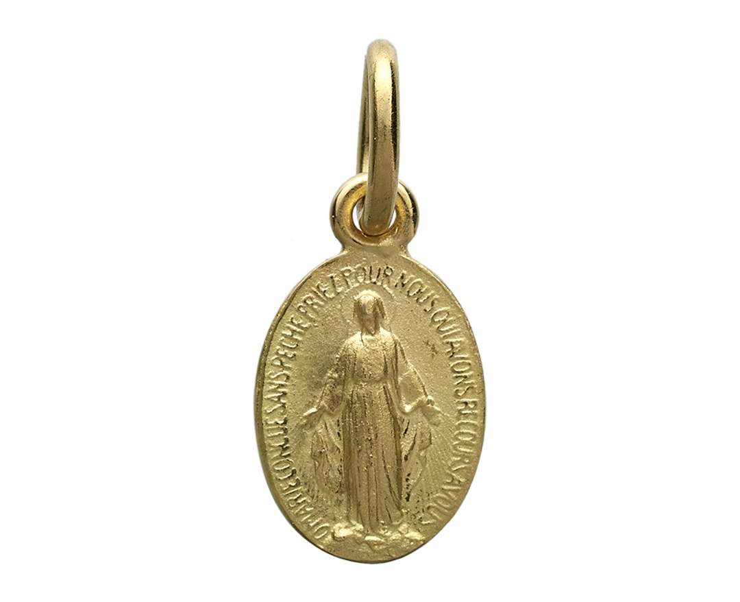 SÉVIGNÉ MADONNA ANHÄNGER N°1 Gelbgold