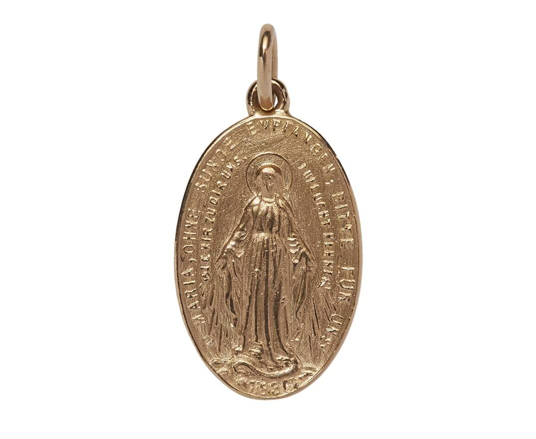 SÉVIGNÉ MADONNA ANHÄNGER N°2 Gelbgold