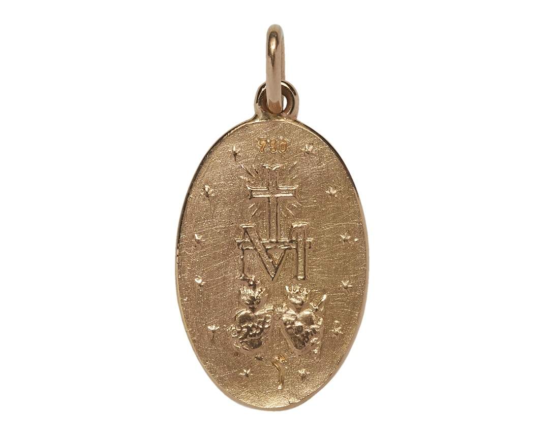 SÉVIGNÉ - MADONNA ANHÄNGER N°2 Gelbgold