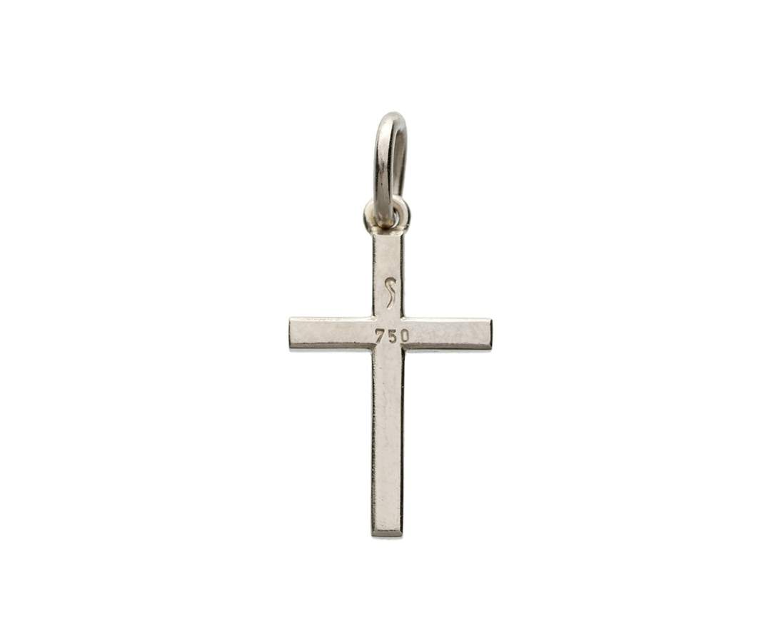 SÉVIGNÉ - KREUZ ANHÄNGER N°1 Weissgold, Brillanten