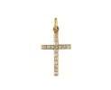 SÉVIGNÉ - KREUZ ANHÄNGER N°2 Gelbgold, Brillanten Thumbnail