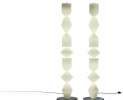 Mogg - Stehlampe Costantina Opal – Skulpturale Luxus-Leuchte mit opalem Glasdiffusor für stimmungsvolles Ambiente Thumbnail