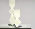 Mogg - Stehlampe Costantina Opal – Skulpturale Luxus-Leuchte mit opalem Glasdiffusor für stimmungsvolles Ambiente Thumbnail