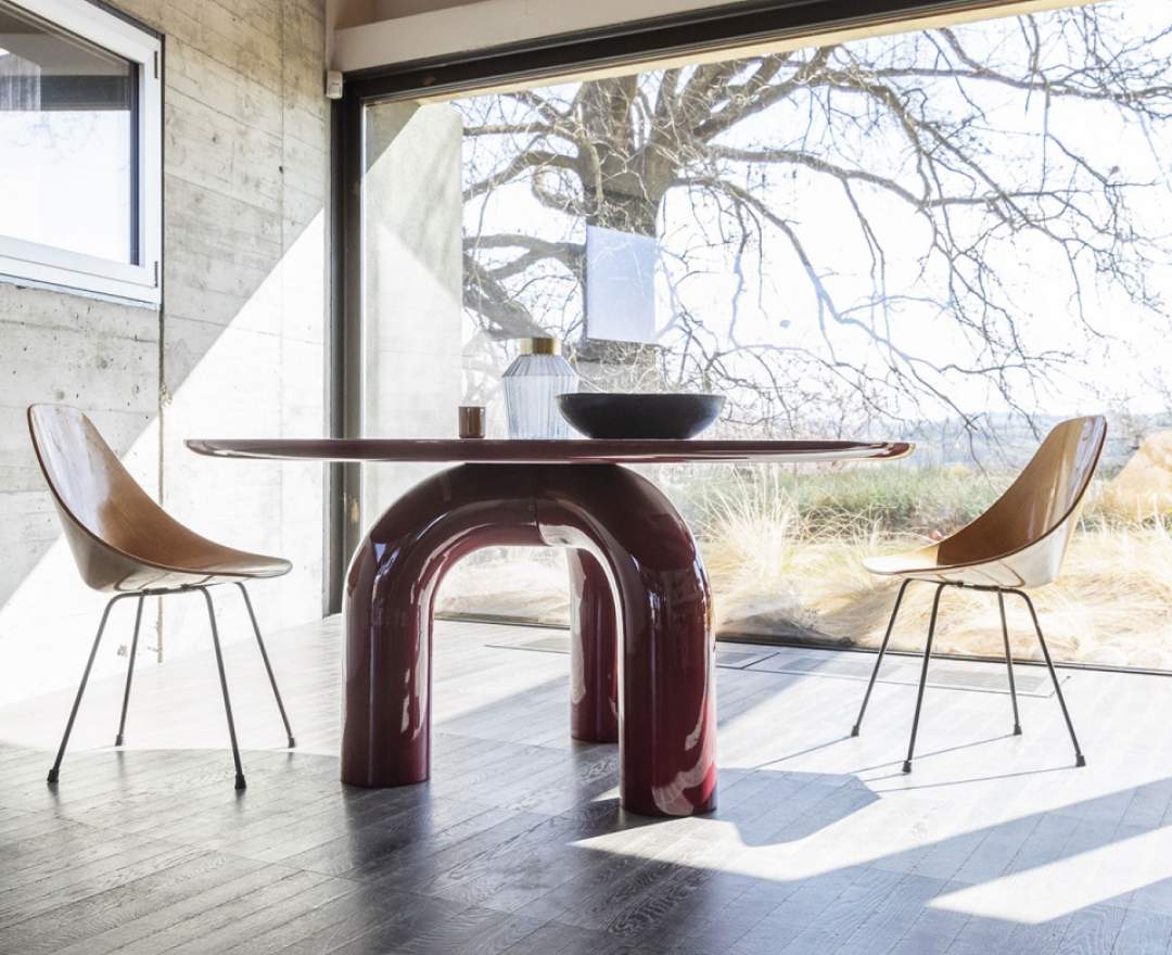 Mogg - Esstisch Elephante – Monolithischer Luxus-Tisch und skulpturales Statement-Piece