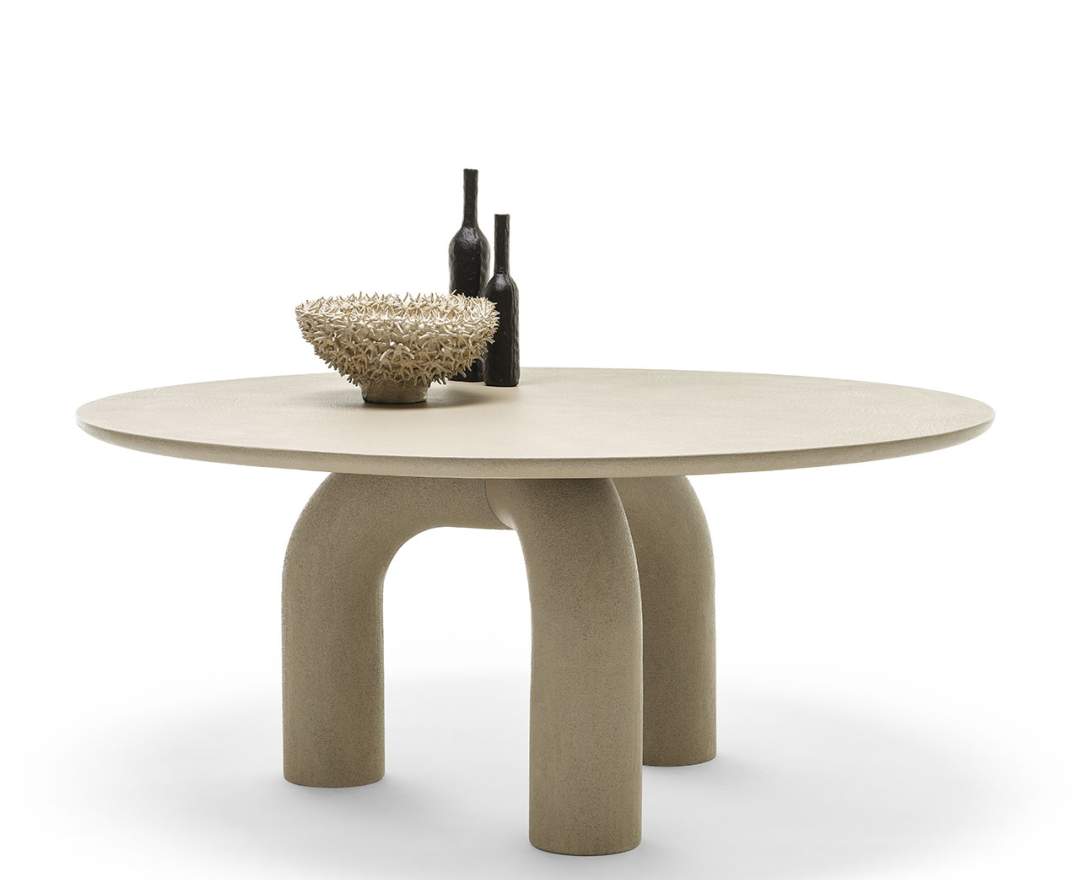 Mogg - Esstisch Elephante – Monolithischer Luxus-Tisch und skulpturales Statement-Piece