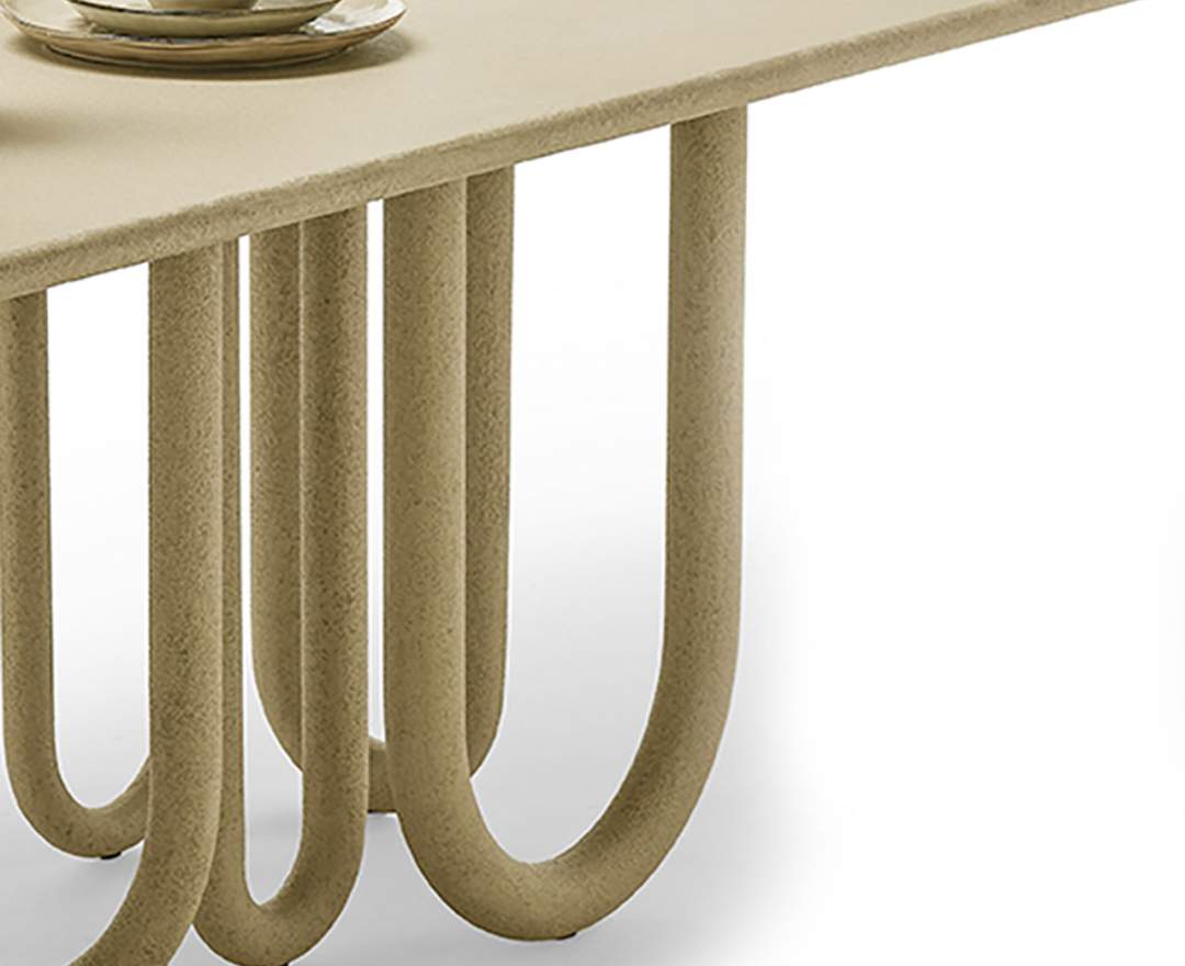 Mogg - Esstisch Medusa – Skulpturaler Luxus-Designertisch mit organisch geschwungener Basis