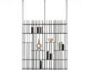 Mogg - Metrica Regal – Minimalistisches Luxus-Metallregal mit rhythmischer Geometrie Thumbnail