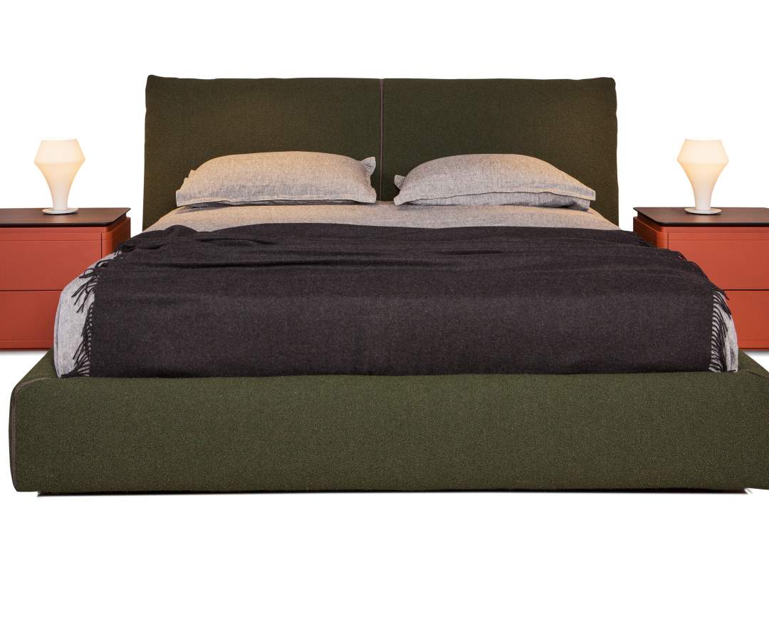 AL2 - Koi Bett – Luxuriöses Designer-Bett mit fließender Eleganz und meisterhafter Manufaktur-Qualität