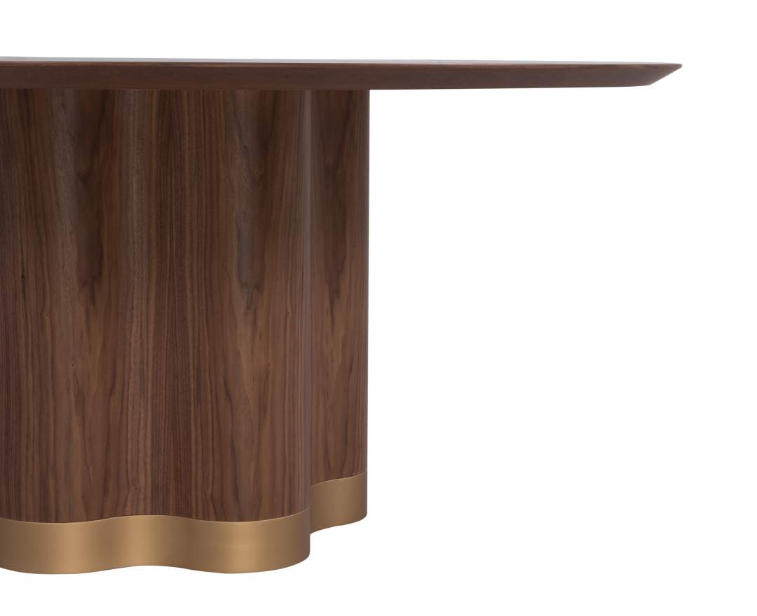 AL2 - Zephyr AR-001 Esstisch – Luxuriöser Designertisch mit grazil-leichter Silhouette und architektonischer Eleganz