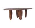 AL2 - Echo C-001 Esstisch – Luxuriöser Designertisch mit rhythmischer Eleganz und architektonischer Symmetrie Thumbnail