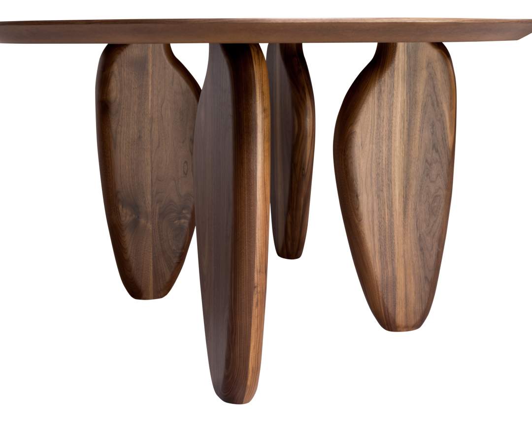 AL2 - Echo C-001 Esstisch – Luxuriöser Designertisch mit rhythmischer Eleganz und architektonischer Symmetrie