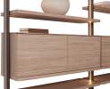 AL2 - Wandregal Muse 004 – Modulares Luxus-Regalsystem mit integrierter LED-Beleuchtung und architektonischer Präsenz Thumbnail