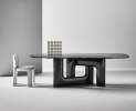 Bonaldo - Liaison Esstisch – Skulpturales Luxus-Meisterwerk mit architektonischer Eleganz und italienischer Design-Exzellenz Thumbnail