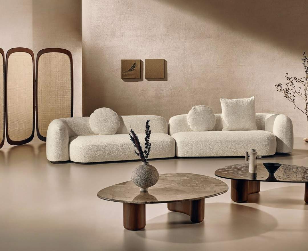 Nature Design Sofa Dune – Organisches Luxus-Sofa mit fließender Silhouette und italienischer Manufaktur-Exzellenz