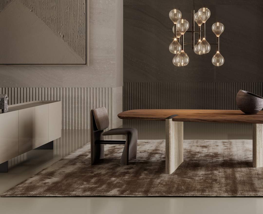 Bonaldo - Arragan Sideboard (high & low) – Skulpturale Luxus-Anrichten von Gabriele & Oscar Buratti mit architektonischer Eleganz