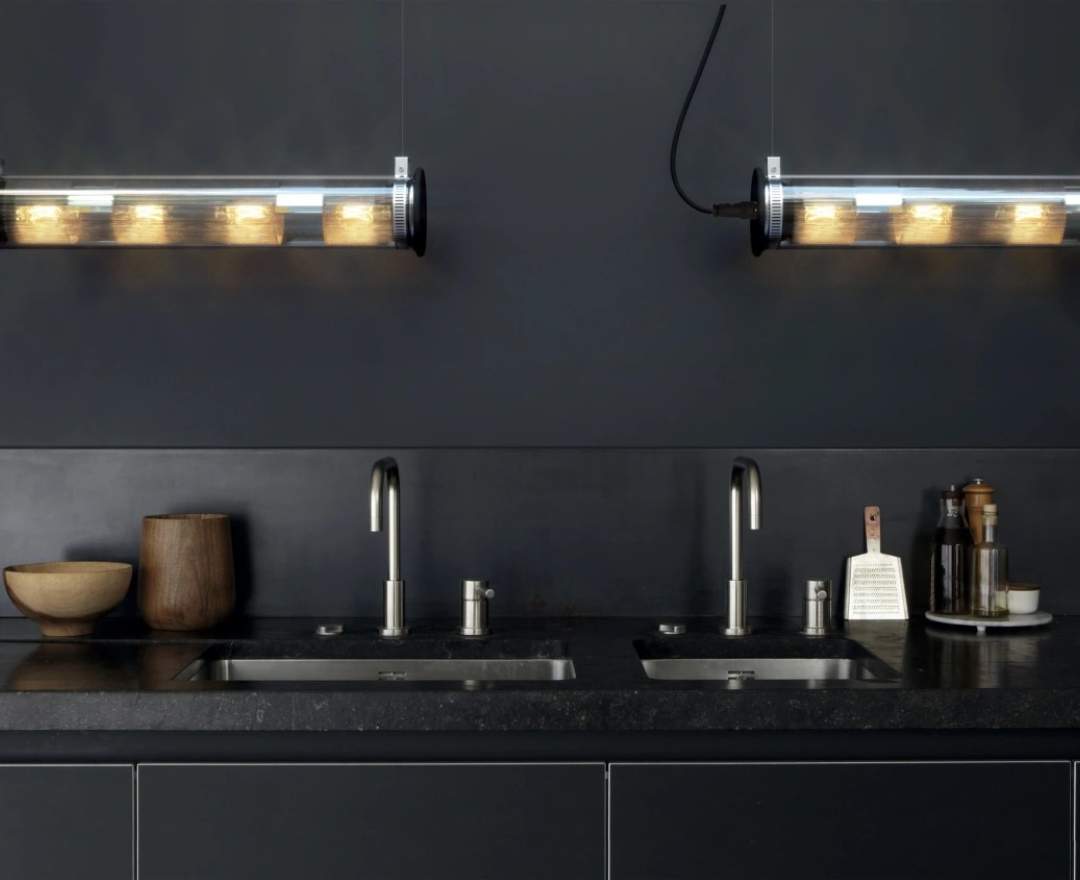 DCW - In the Tube Pendant gold