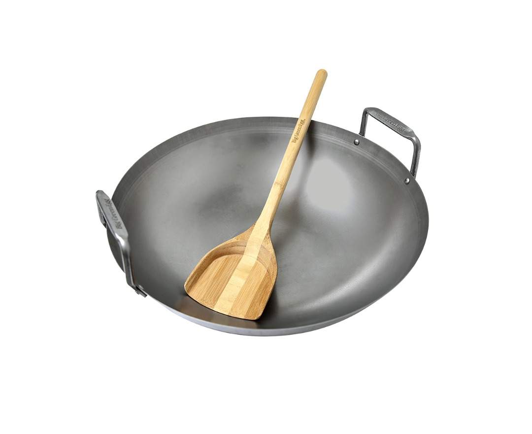 Big Green Egg - Big Green Egg Wok aus Kohlenstoffstahl