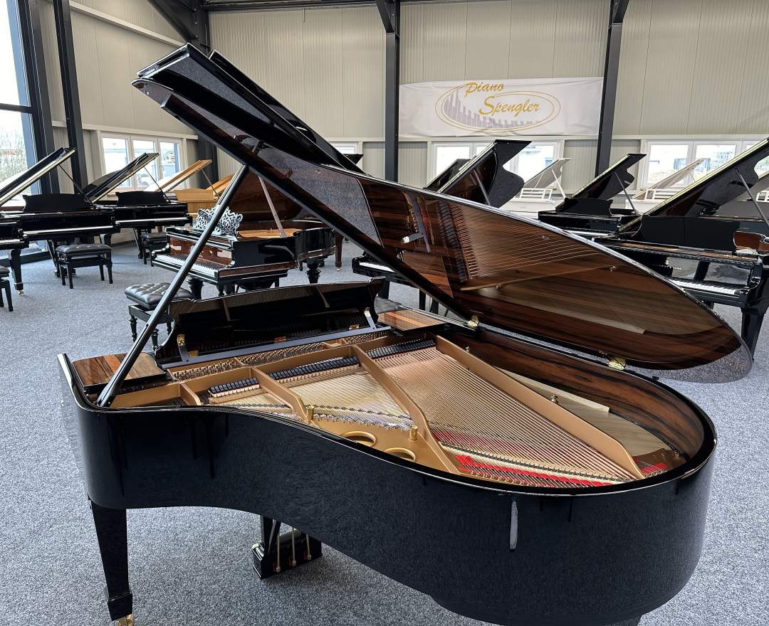 Steinway & Sons - Steinway & Sons Flügel, Modell O-180, Makassar Einlagen