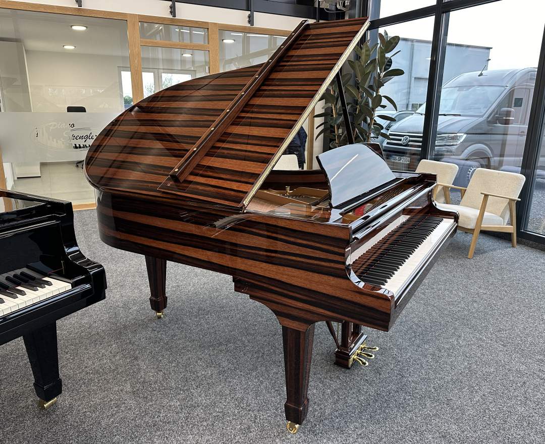 Steinway & Sons - Steinway & Sons Flügel, Modell O-180, Makassar Furnier