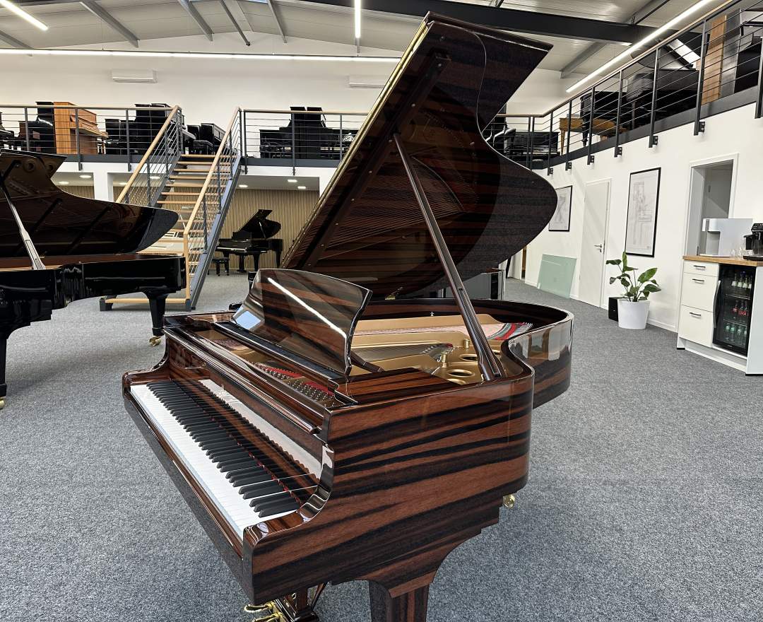 Steinway & Sons - Steinway & Sons Flügel, Modell O-180, Makassar Furnier