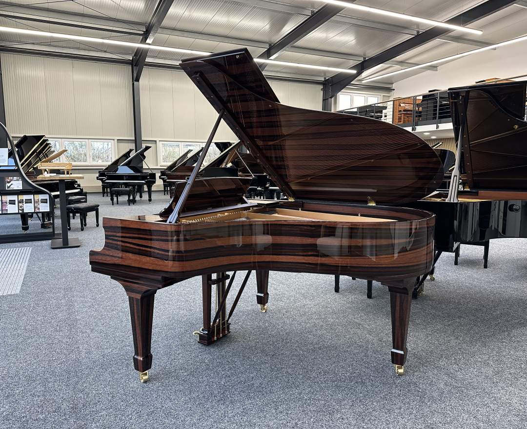 Steinway & Sons - Steinway & Sons Flügel, Modell O-180, Makassar Furnier