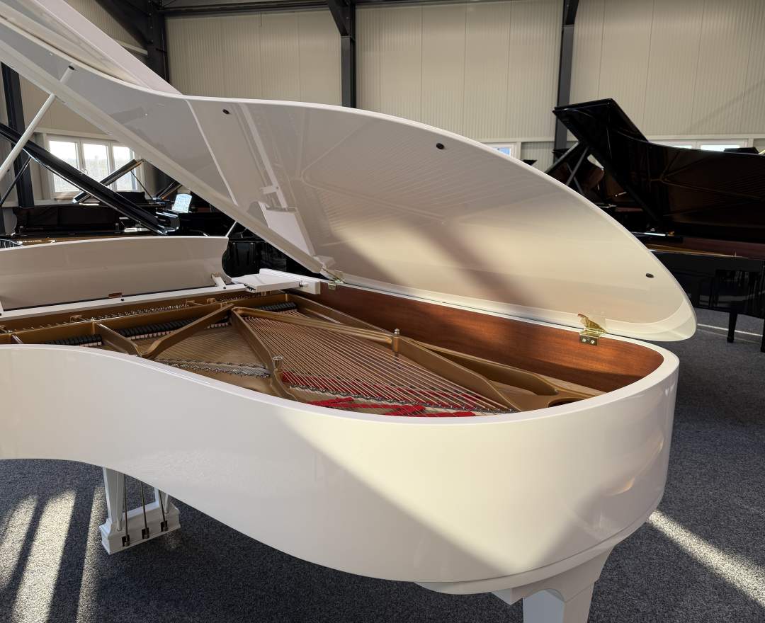 Steinway & Sons - Steinway & Sons Flügel, Modell B-211, weiß poliert