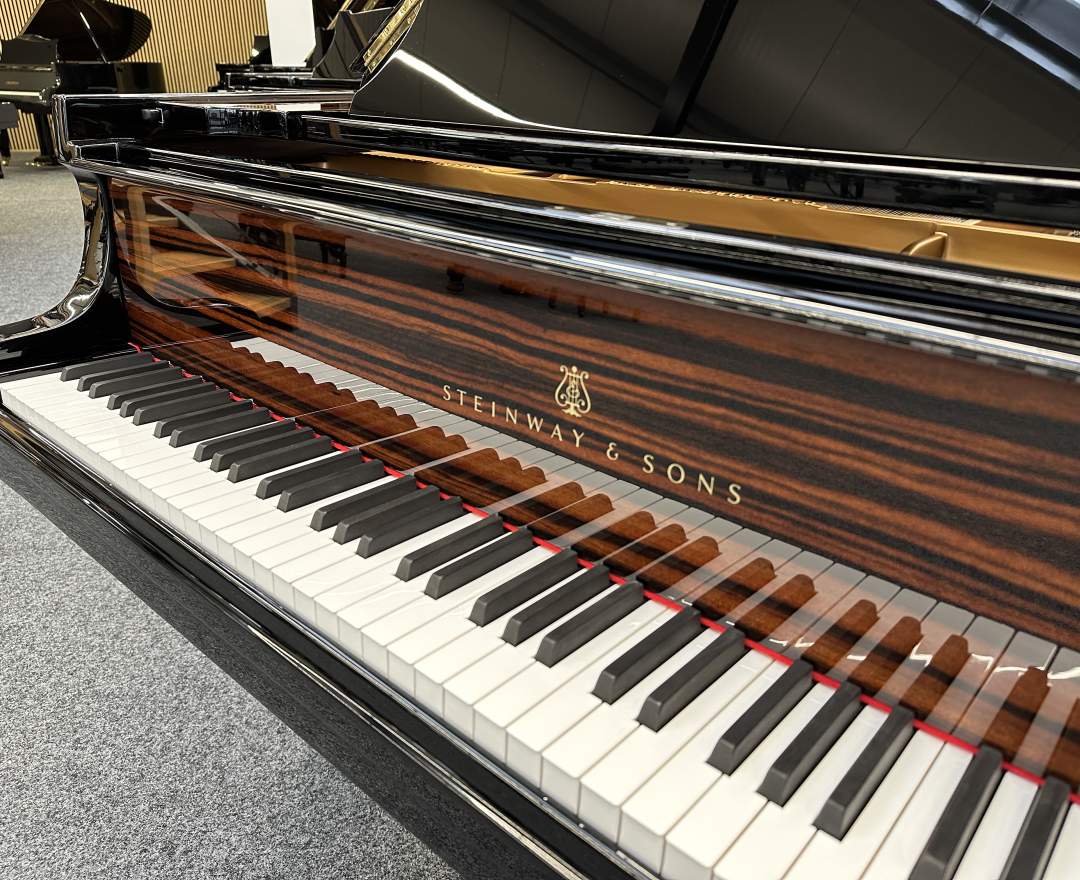 Steinway & Sons - Steinway & Sons Flügel, Modell B-211, Makassar Einlagen