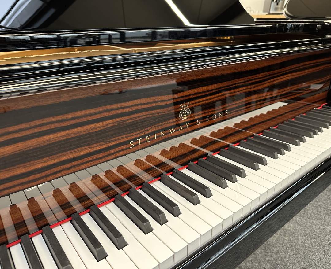 Steinway & Sons - Steinway & Sons Flügel, Modell B-211, Makassar Einlagen