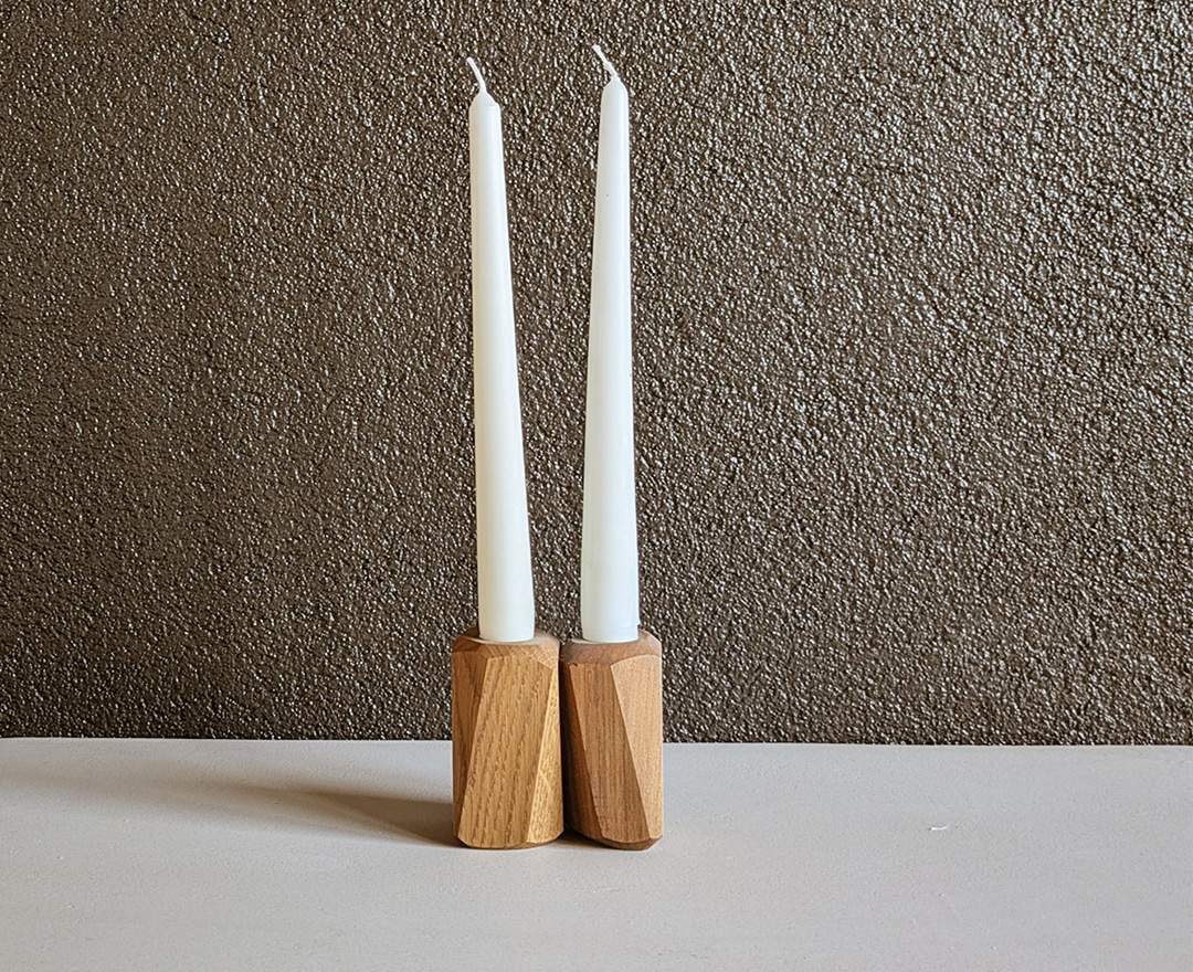 Eiche + Nussbaum