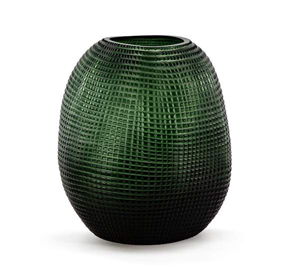 Patara Vasen light steelgrey/black steelgrey - Vase rund