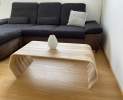 Bends - Massivholz-Couchtisch C-Line Thumbnail