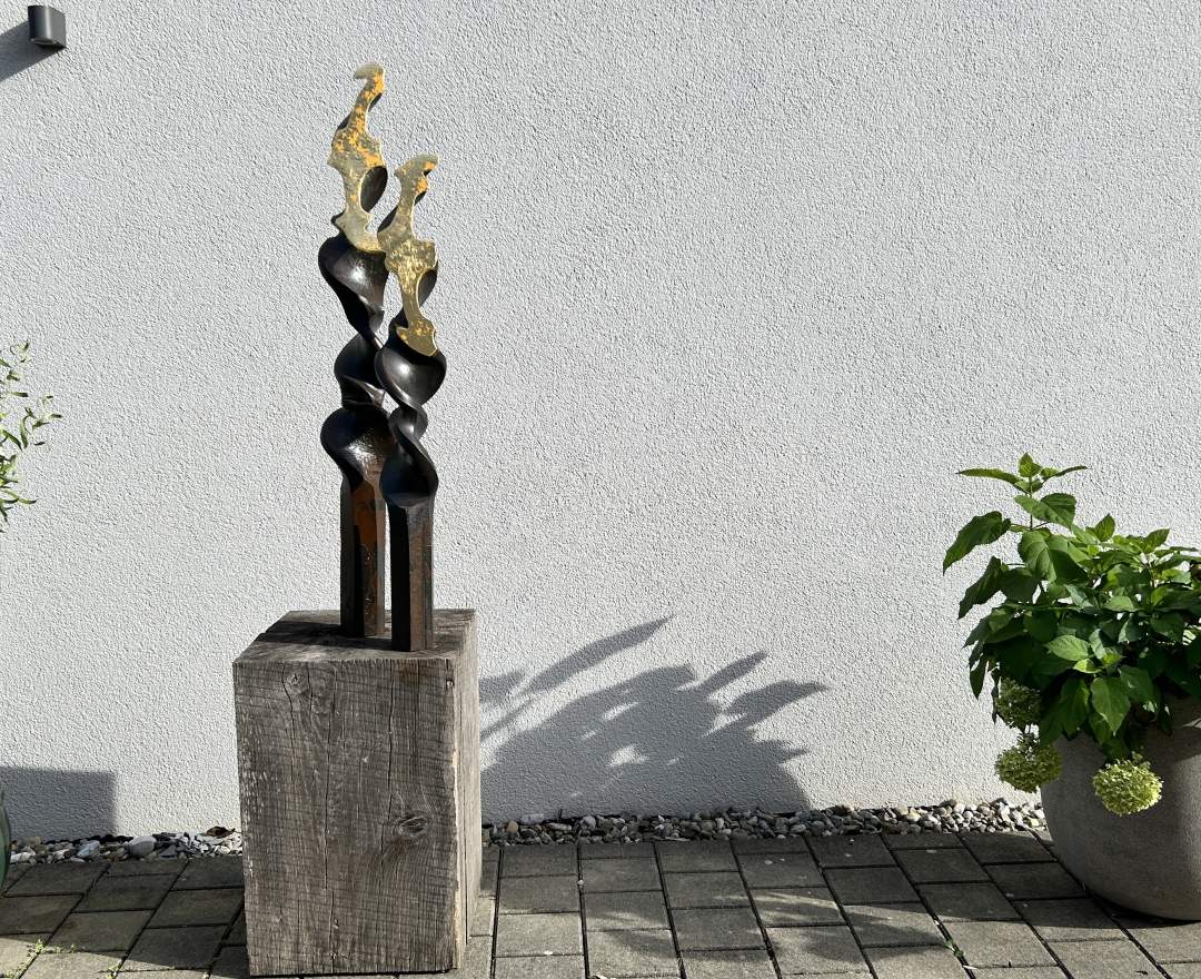 Hafen Skulptur Doppeltwist