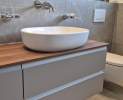 Bagno Badstudio - Bad mit ebenerdiger Walk-in-Dusche & halbfreistehender Badewanne in Wiesbaden – 7,8 m² Thumbnail
