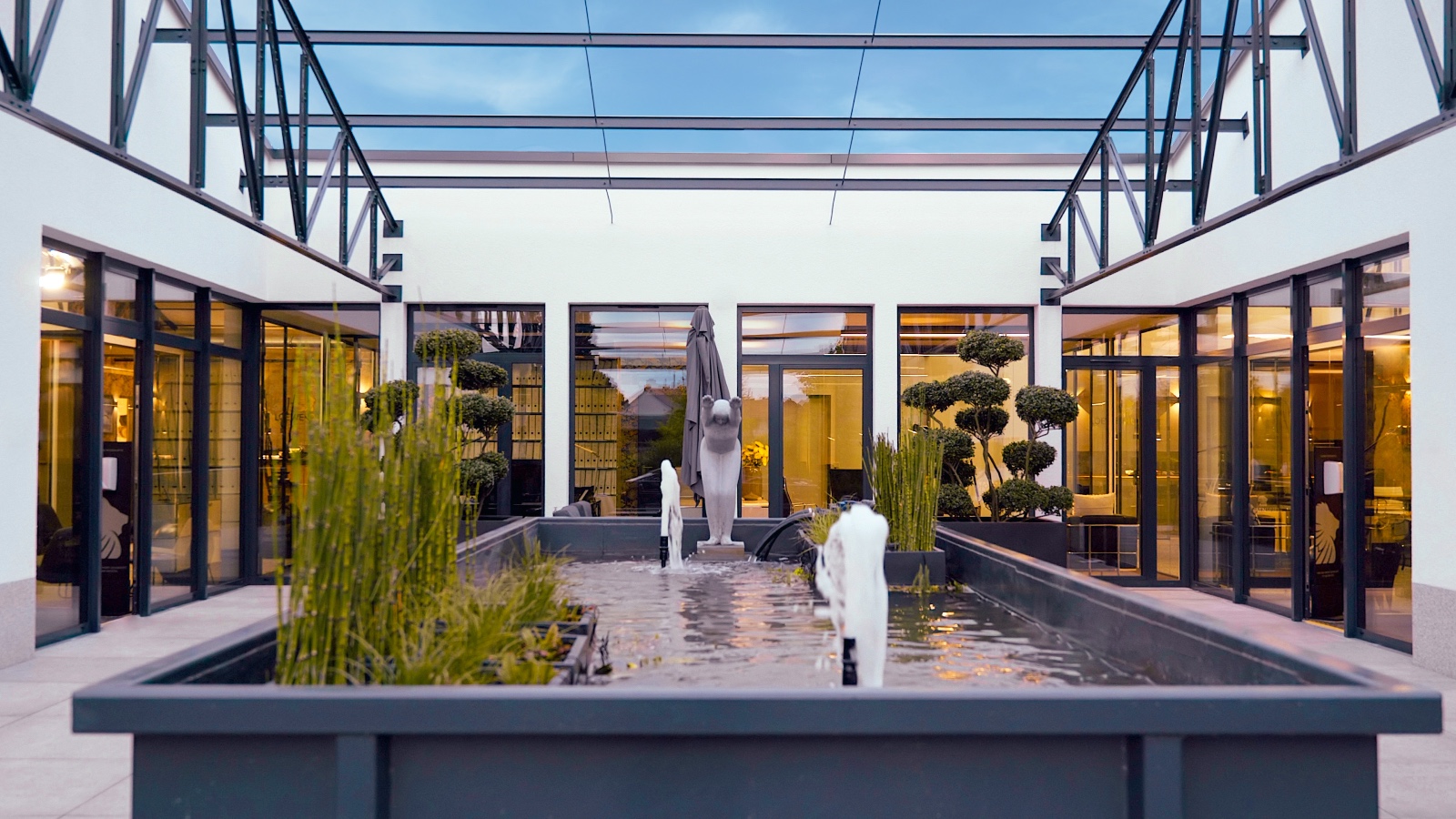 Der Eingangsbereich des STILPUNKTE&reg;&nbsp;Headquarters