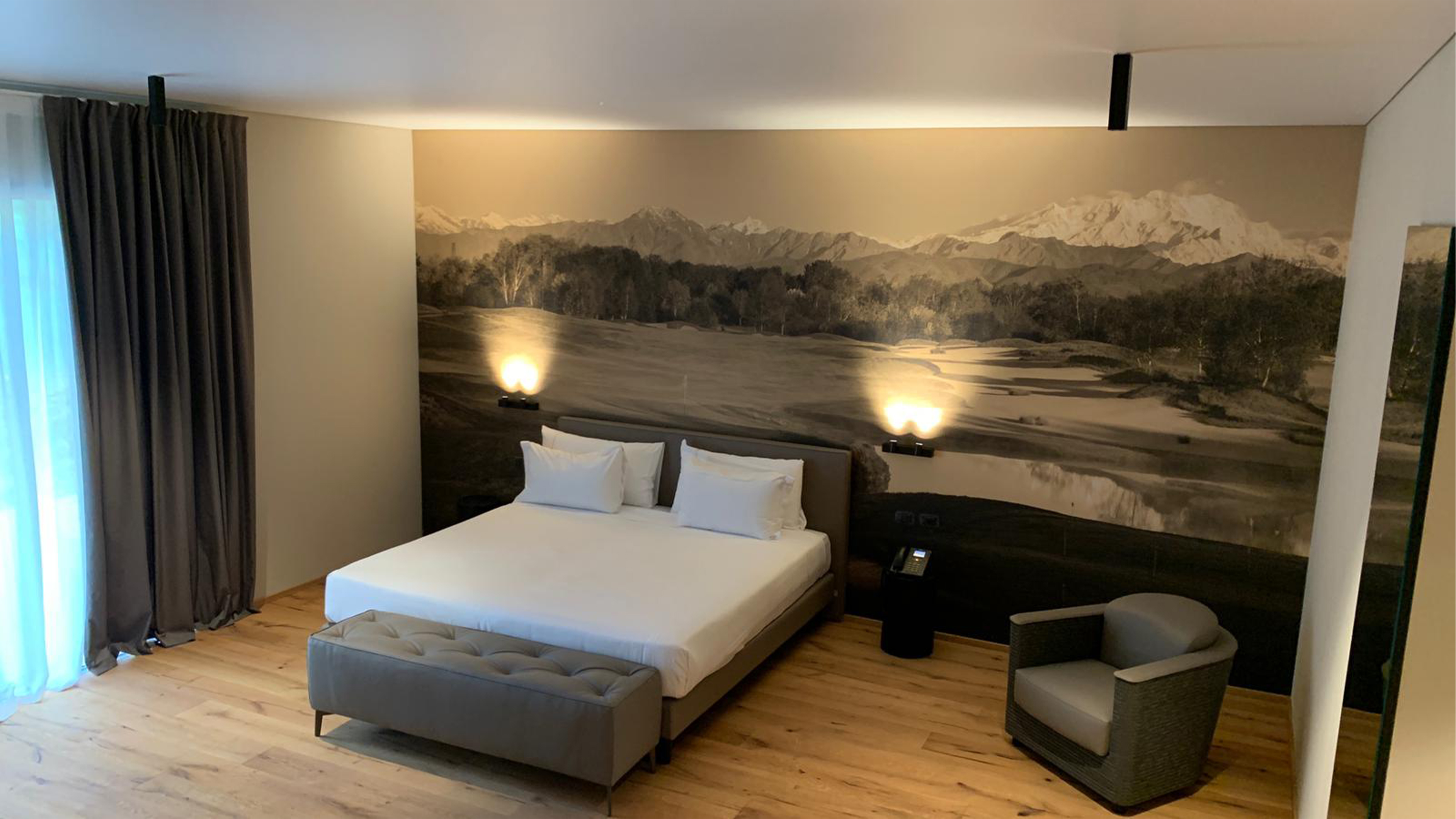 Spanndecke aus PVC mit Mikroperforation