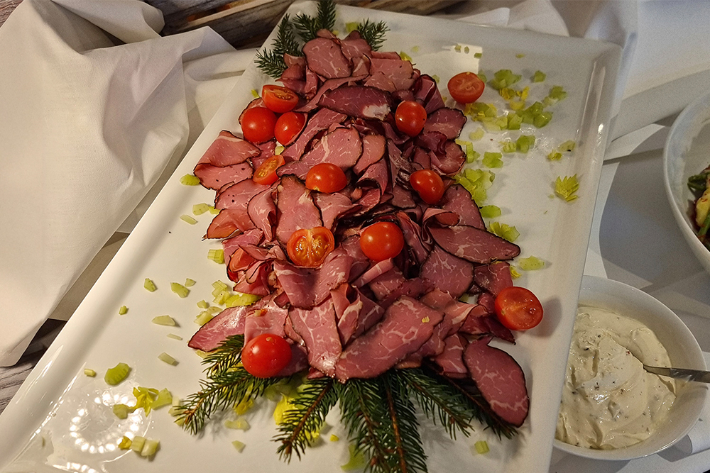 Essen auf einem Tisch