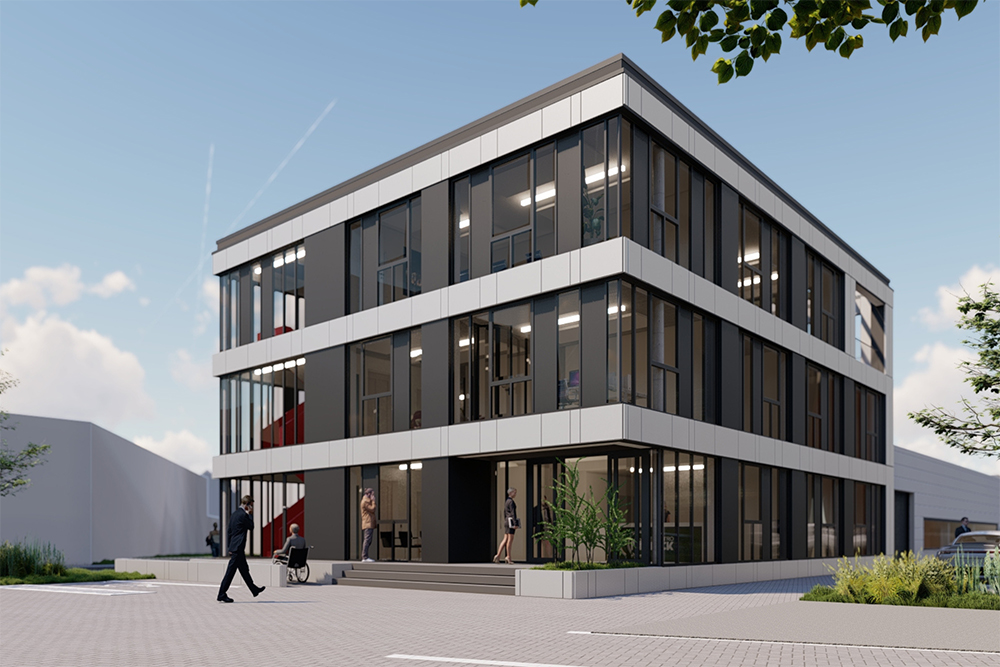 Großes modernes Gebäude