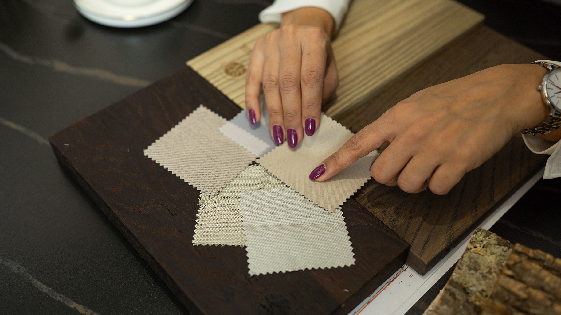 Vorstellung verschiedener Stoffe - AR Wohndesign