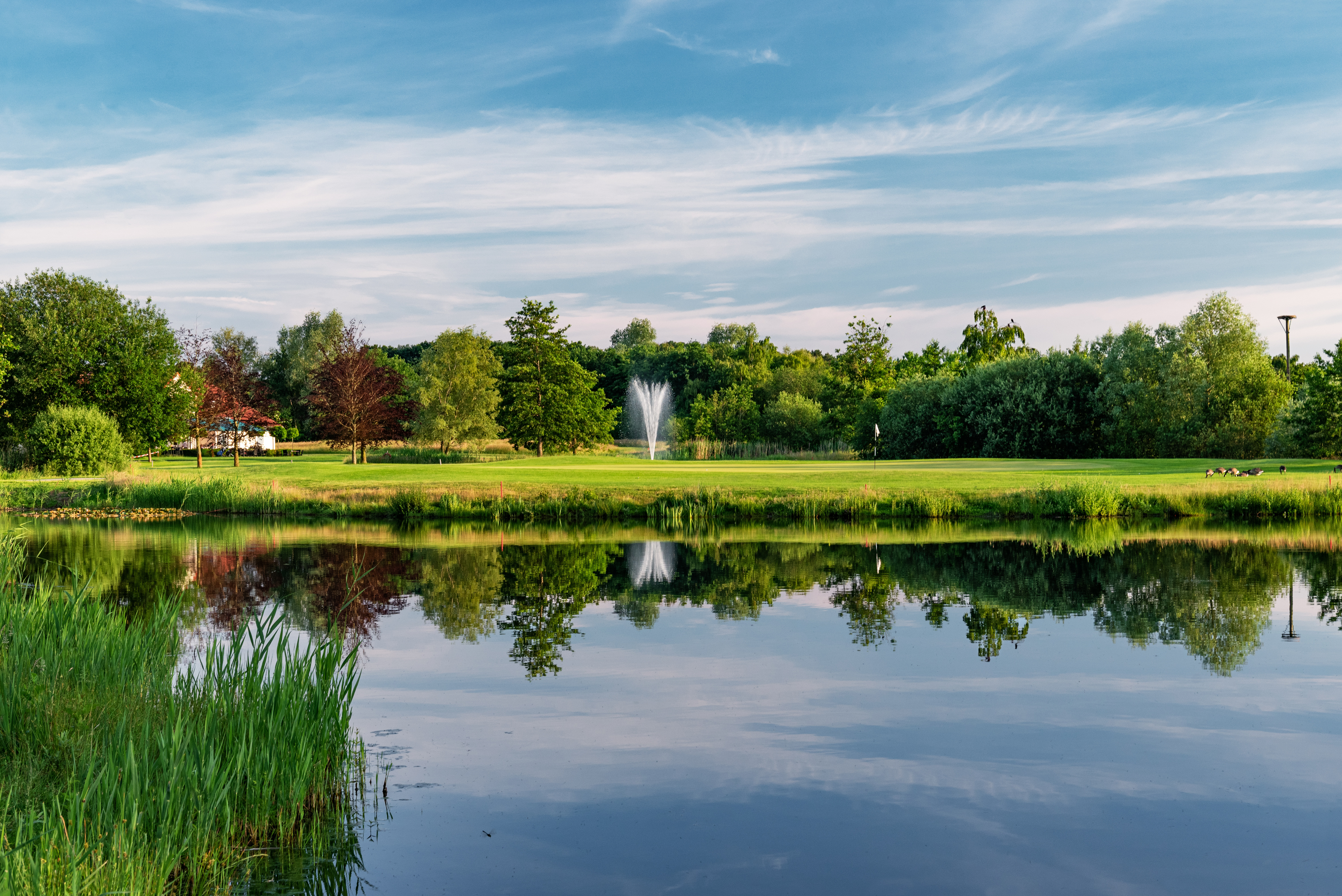 Der Golfplatz in Achim