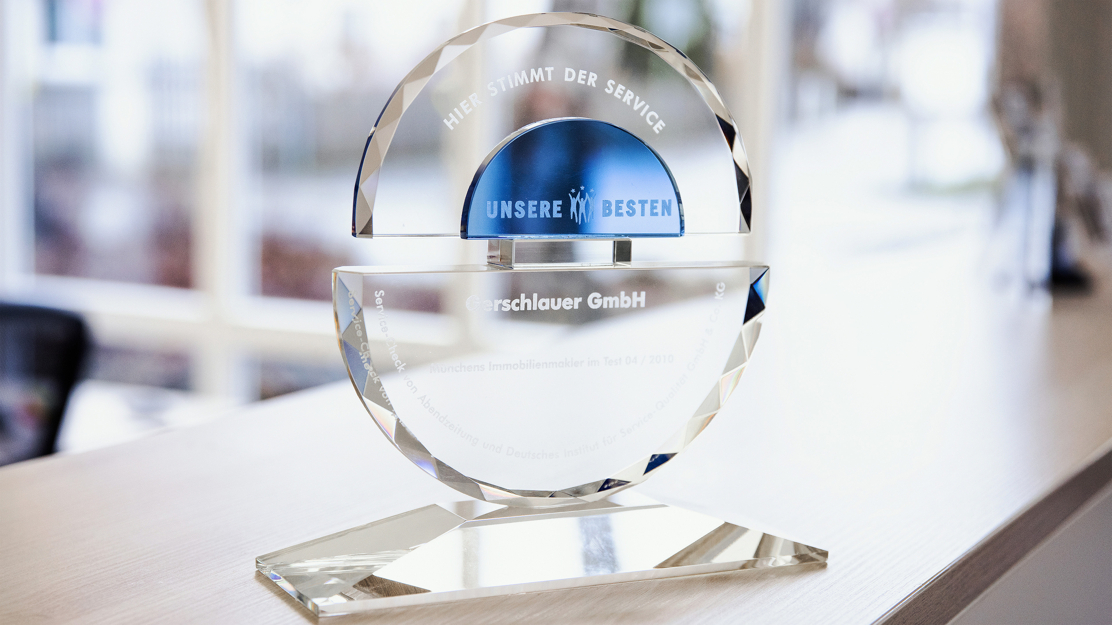 Bester Service Award Immobilienmakler