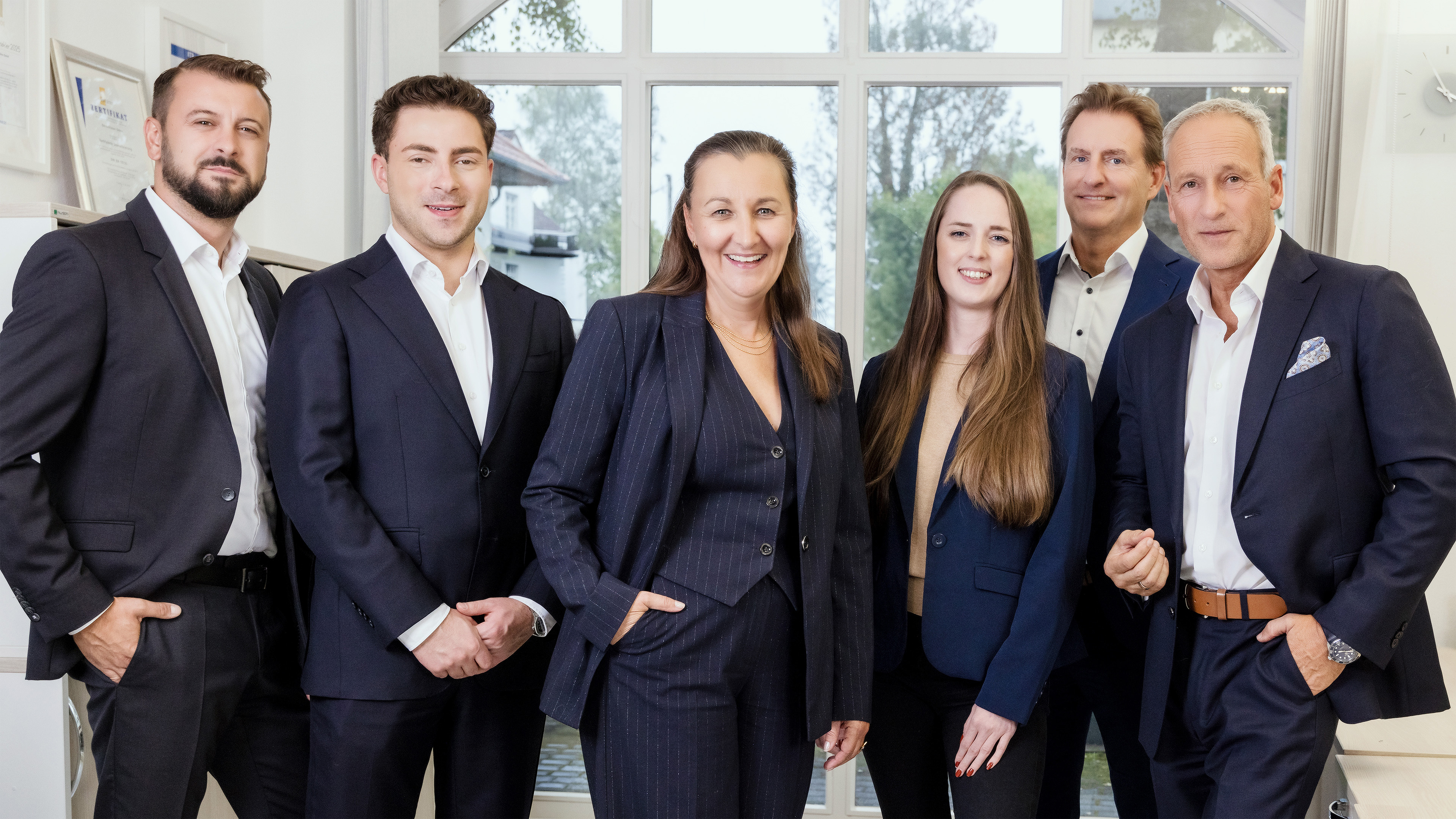 Immobilienmakler Teamfoto