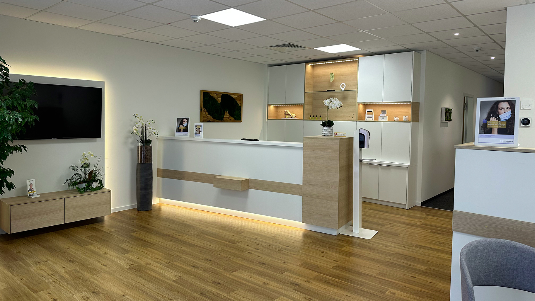 Empfangstheke von Hörstudio Fröhling