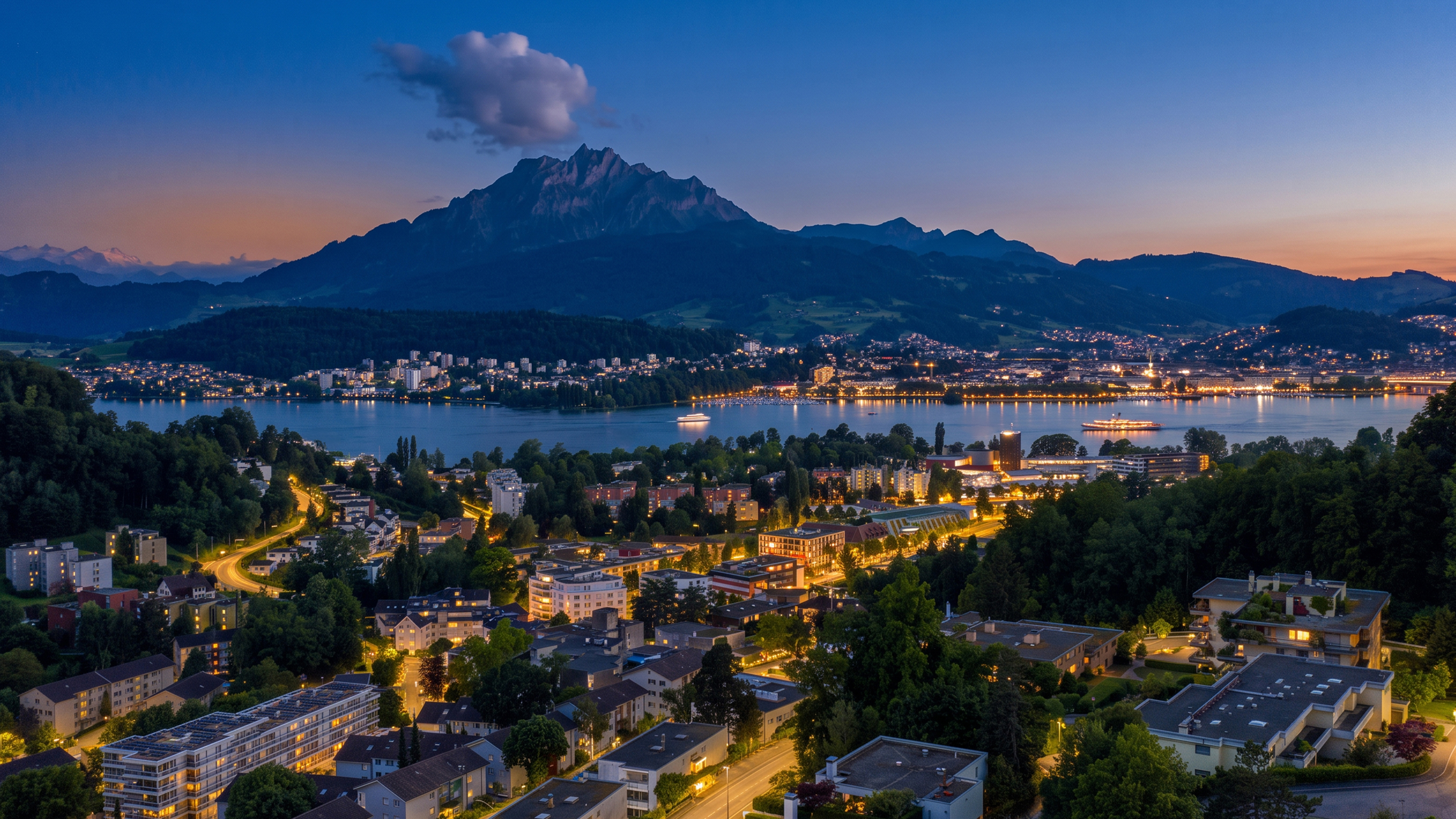 Luzern bei Nacht